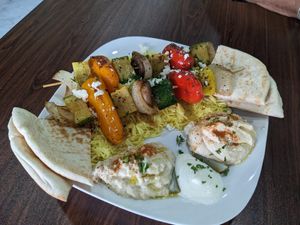  at JTS Falafel & Kababs in Corinth