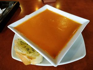 Tomate Soup cream! Delicious! at My Veg in Banos