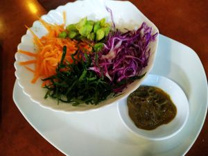 Noodle salad! Delicious! at My Veg in Banos