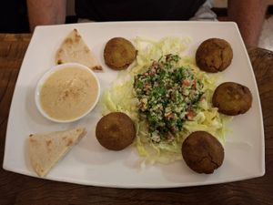 Falafel at My Veg in Banos