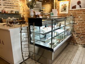 Inside  at Vegania Desserts in Montreal