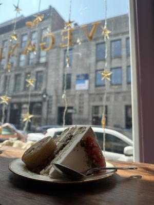 Cake   at Vegania Desserts in Montreal