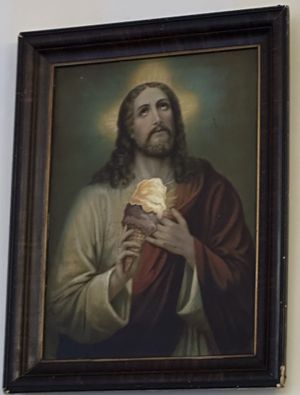 Even Jesus loves ice cream!   at OddFellows in Brooklyn