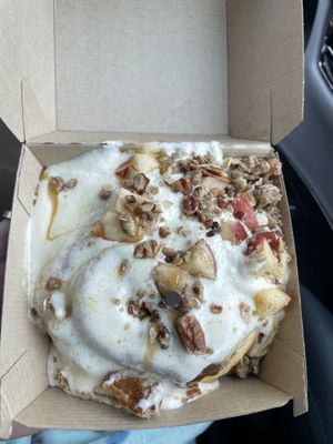 Caramel Apple Pie Roll   at Cinnaholic in Raleigh