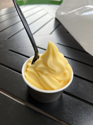 Pineapple Dole Soft-Serve  at Cinnaholic in Raleigh
