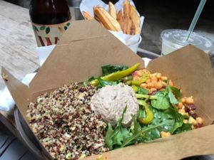 large salad box at MANA! - Soho in Hong Kong Island