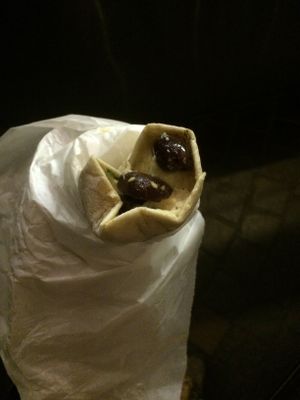 Sorry for not clear pic. But make your OWN wrap is possible! at MANA! - Soho in Hong Kong Island