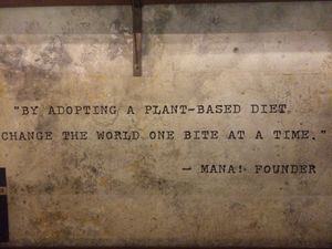 Love their concept   at MANA! - Soho in Hong Kong Island