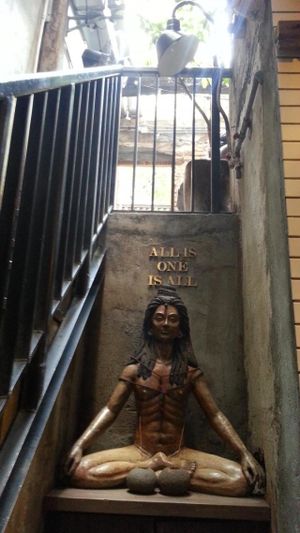 steps to garden at MANA! - Soho in Hong Kong Island