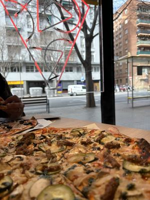   at Pizza Market in Barcelona