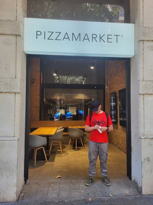  at Pizza Market in Barcelona