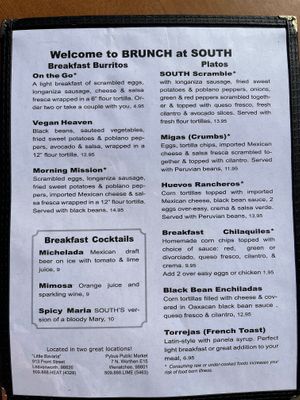 The vegan heaven burrito is delicious and filled with tasty fresh veggies. at South in Wenatchee