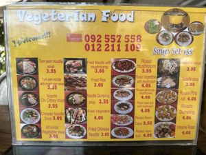   at Mi Chay Vegetarian in Phnom Penh