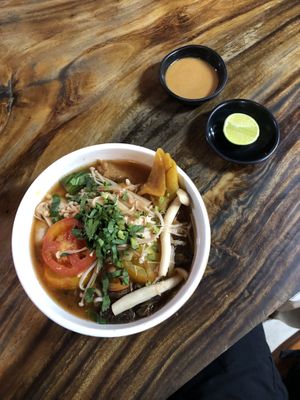 soup  at Mi Chay Vegetarian in Phnom Penh