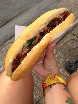 Banh Mi at Chay Banh Mi - Food Cart in Nha Trang