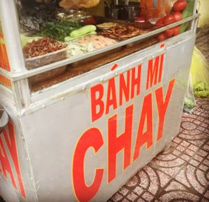 So yummy! at Chay Banh Mi - Food Cart in Nha Trang
