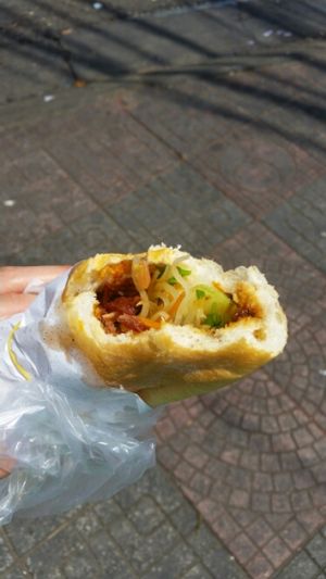 Banh mi chay.  at Chay Banh Mi - Food Cart in Nha Trang