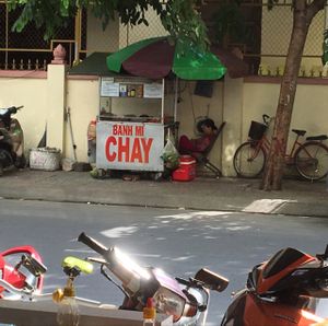 street view opposite of Fashion Cafe at Chay Banh Mi - Food Cart in Nha Trang