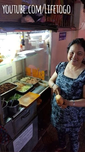 Great vegan fast food. Ordered 7 in one evening!   at Chay Banh Mi - Food Cart in Nha Trang