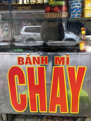The cart  at Chay Banh Mi - Food Cart in Nha Trang