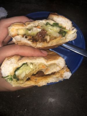 bahn mi  at Chay Banh Mi - Food Cart in Nha Trang