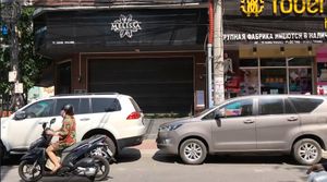 The restaurant across the street from the Banh Mi cart. at Chay Banh Mi - Food Cart in Nha Trang