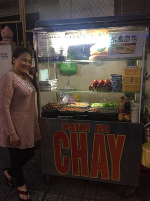 :) at Chay Banh Mi - Food Cart in Nha Trang