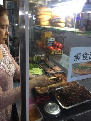 :) at Chay Banh Mi - Food Cart in Nha Trang