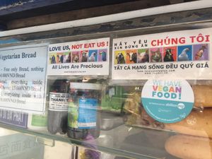 Animal rights at Chay Banh Mi - Food Cart in Nha Trang