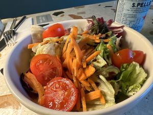 side salad  at ITALIAN'S in Braunschweig