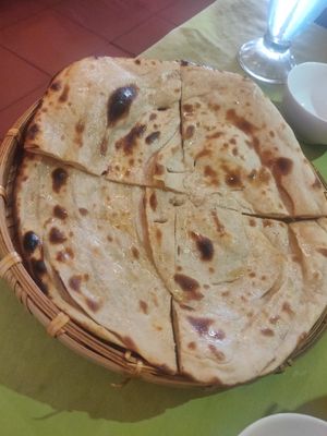 Tandoori paratha #Veganuary at Ganesh Indian Restaurant in Hoi An