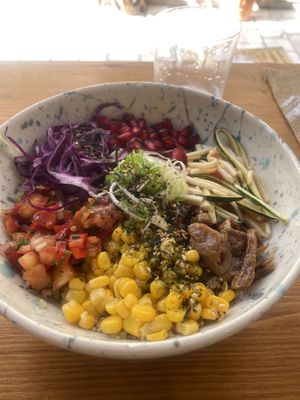 Vegan bowl  at Pa'kai Food Fortress in Sibenik