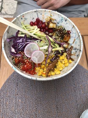 poke bowl  at Pa'kai Food Fortress in Sibenik