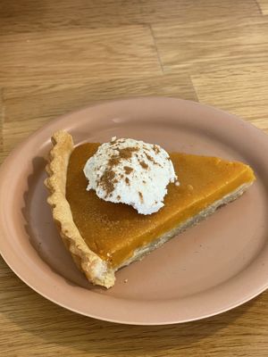 Pumpkin pie  at Thea 떼아 in Seoul