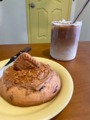 Latte soy milk at Thea 떼아 in Seoul