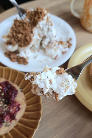banan pudding - close-up at Thea 떼아 in Seoul
