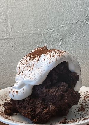 Chocolate mousse at Thea 떼아 in Seoul