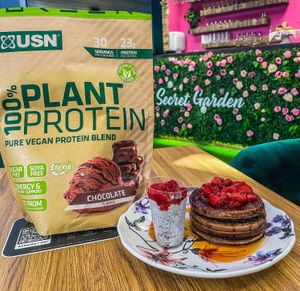 Protein pancakes   at Secret Garden in Koper