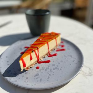 Cheese cake  at Bistro Verde in Copenhagen