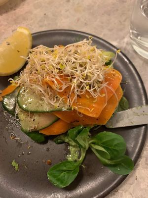 Vegan salmon sandwich ❤️  at Bistro Verde in Copenhagen