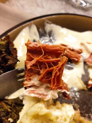 Juicy marbles steak. Just look at the texture !! The taste at a higher levelt at Bistro Verde in Copenhagen