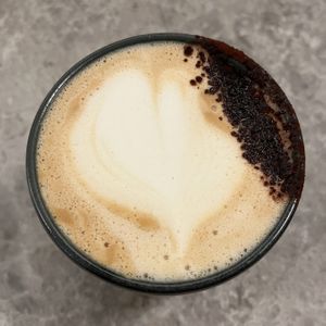 Flat white.  at Bistro Verde in Copenhagen