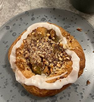 Danish pastry.  at Bistro Verde in Copenhagen