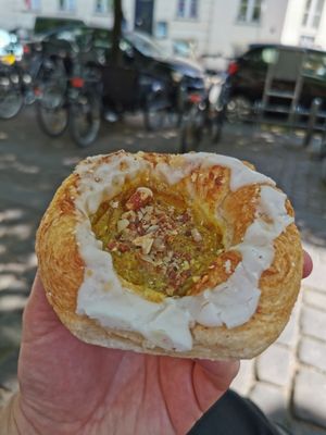 Wienerbrø (danish) at Bistro Verde in Copenhagen