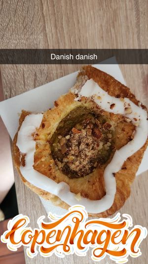 Danish! at Bistro Verde in Copenhagen