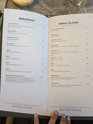  at Bistro Verde in Copenhagen