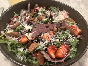 Summer salad  at Bistro Verde in Copenhagen