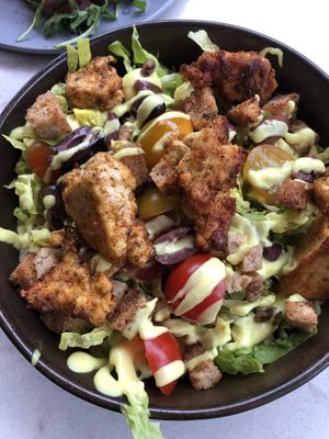 Caesar salad  at Bistro Verde in Copenhagen