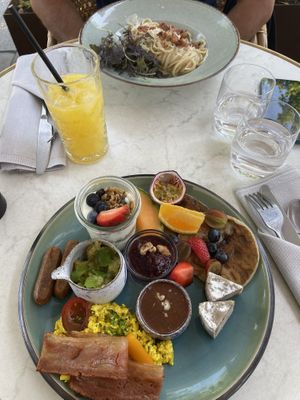 Carbonara and brunch   at Bistro Verde in Copenhagen