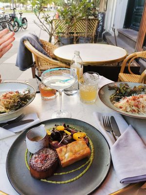 Pasta carbonara at Bistro Verde in Copenhagen